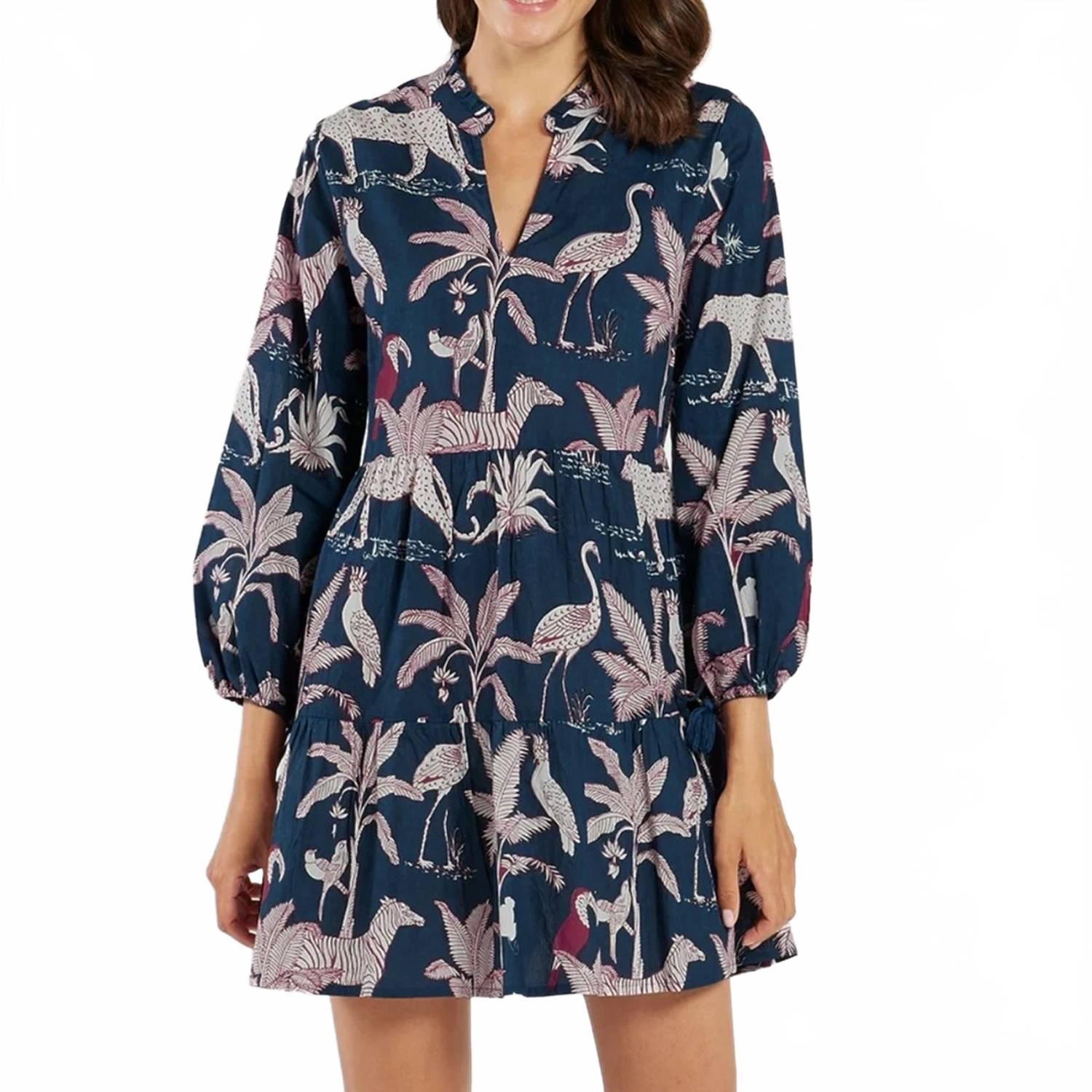 New Jude Connally Monaco Dress In Safari Navy